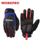 WORKPRO Heavy-duty Work Gloves Touch Screen Full Finger Glove Impact Protection Tactical Mittens Military Army Paintball Shoot CM World