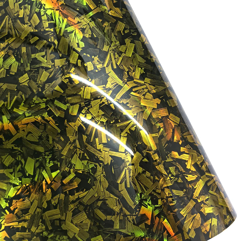 High Glossy Black Gold Silver Red Forged Carbon Fiber Car Sticker Sticker on the Hood Adhesive Vinyl for Car Stickers Car Mobile World