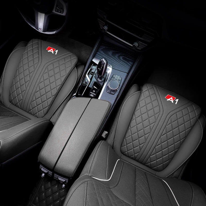 Car Seat Cushion For Audi A1 Sportback 3D Embroidered Thickened Seat Protector Pad Front & Rear Seat Covers Auto Accessories