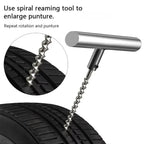 New 33/45Pcs AutoTire Repair Kit Tire Repair Kit Auto Bike Tire Repair Puncture Plug Garage Car Accessories