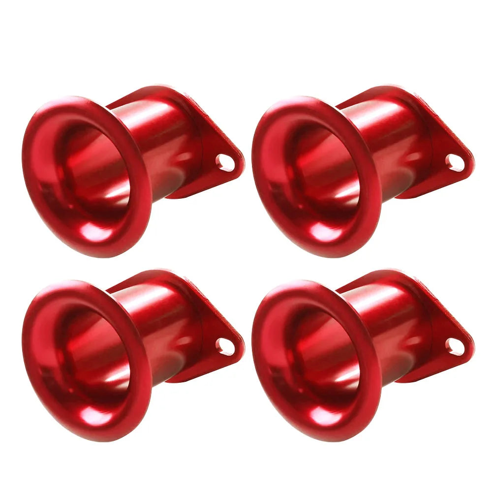 4Pcs Air Horn Funnel GTS Velocity Stack 20V 4AG ITB/ITBs for Toyota Corolla AE86