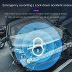 XUSHIDZ 1080P Dash Camera Car Camera Night Vision Vehicle Video Recorder Dashcam DVR Loop Recording Q02 High Cost- Effective Car Mobile World