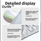For Tesla Model YL 2026 Full Car Covers Outdoor Sun Anti UV Rain Snow Dust Protection PEVA Cloth Accessories Car Mobile World