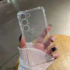 Protector Transparent Case For Samsung Galaxy S25 S24 S23 S22 A16 A26 A36 A56 A15 A35 A55 A14 A34 A54 A13 A53 A52 5G Clear Cover Car Mobile World