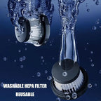 Rechargeable Handheld Car Vacuum Cleaner for Vehicle Interior Dust, Crumb and Hair Cleanup on Areas, Floor Mats and X37F Car Mobile World