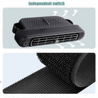 USB Car Fan for Backseat 3 Speeds Portable Car Seat Headrest Fan 5V/2A Electric Car Seat Fan for Mini Cars RVs Sedans