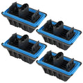 1/4pcs 51717189259 Under Car Jack Lift Jacking Point Support Pad Plug Block Cover for BMW X3 X4 X5 X6 E70 E71 E72 F26 F25 F15 CM World
