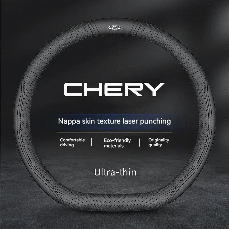 Suitable for Chery Series Arrizo Tiggo 7 4 3 5 Pro 8 Plus Car Suede Steering Wheel Cover Auto Accessories CM World