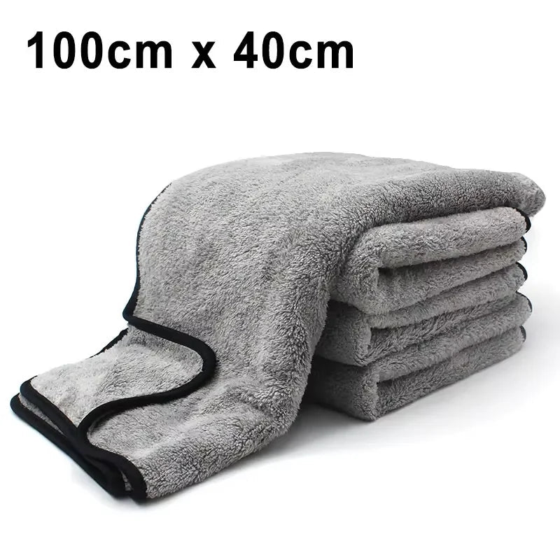 Microfiber Car Washing Towel Ultra-Soft Car Cleaning Towels High Absorbent Drying Cloth Wash Towel for Car Detailing CM World