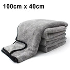 Microfiber Car Washing Towel Ultra-Soft Car Cleaning Towels High Absorbent Drying Cloth Wash Towel for Car Detailing CM World