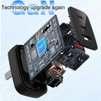 GaN 67W Quick charger type c pd 65w Super fast charger USB C and USB A 3 Ports with QC 4.0 3.0 for Samsung iPhone 15 Pro Laptop Car Mobile World