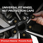 For Dacia Spring Duster Logan Sandero Dokker Striker Jogger Caps 20Pcs Car Wheel Caps Bolts For Wheel Bolts Cap Tire Nut Caps CM World