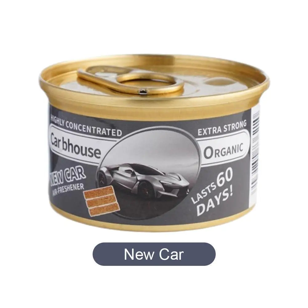 Wooden Car Aroma Diffuser New Car Deodorizer Fiber Air Freshener with Canned Coffee Scent Best Seller for Automotive Interior CM World
