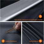 For Hyundai Tucson NX4 LWB 2022-2025 Full Car Covers Outdoor Sun Anti UV Rain Snow Dust Protection Oxford Cloth Accessories CM World