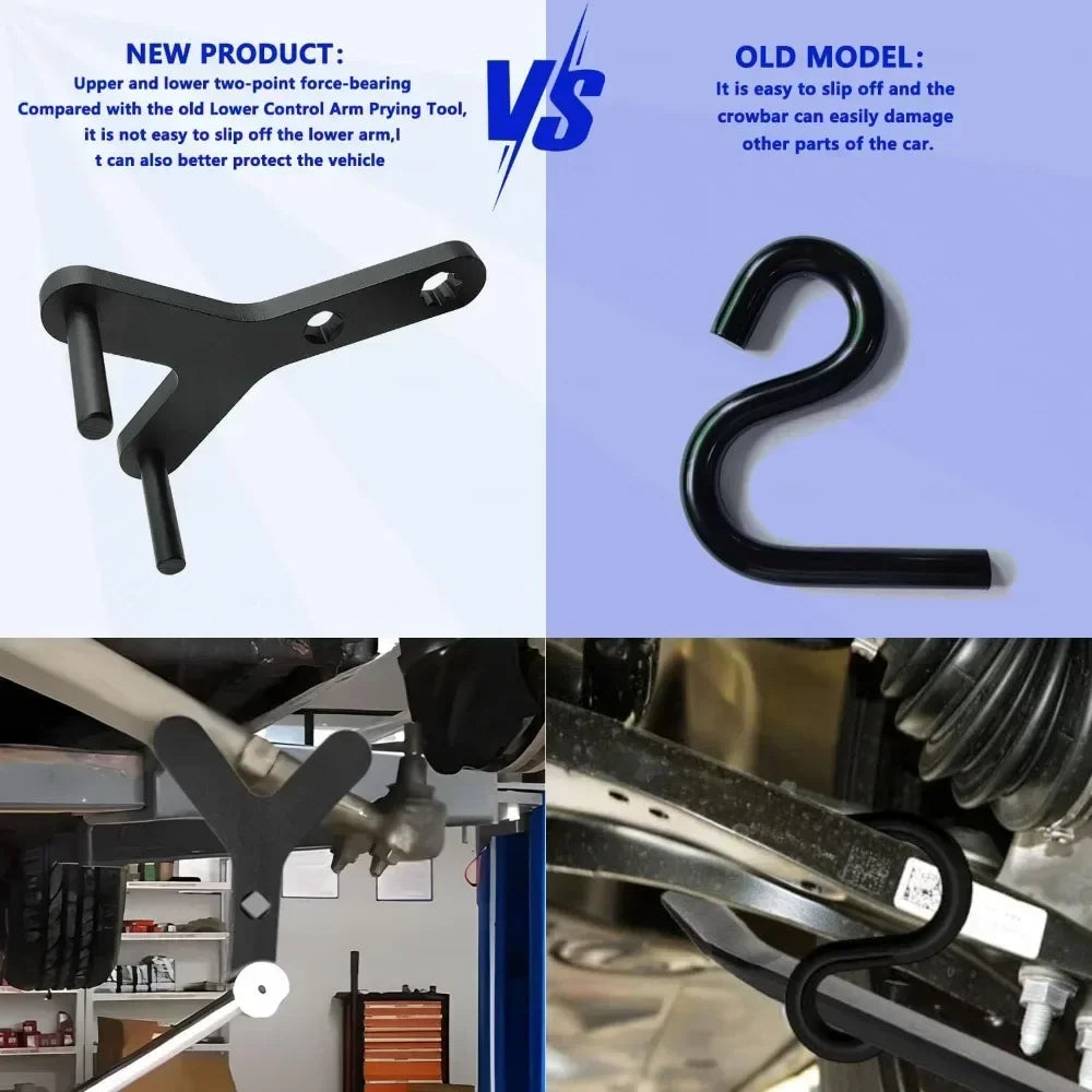 Automotive Lower Control Arm&Ball Joint Removal Tool Labor-Saving Car Lower Arm Disassembly Tool Swing Arm Ball Head Separation CM World