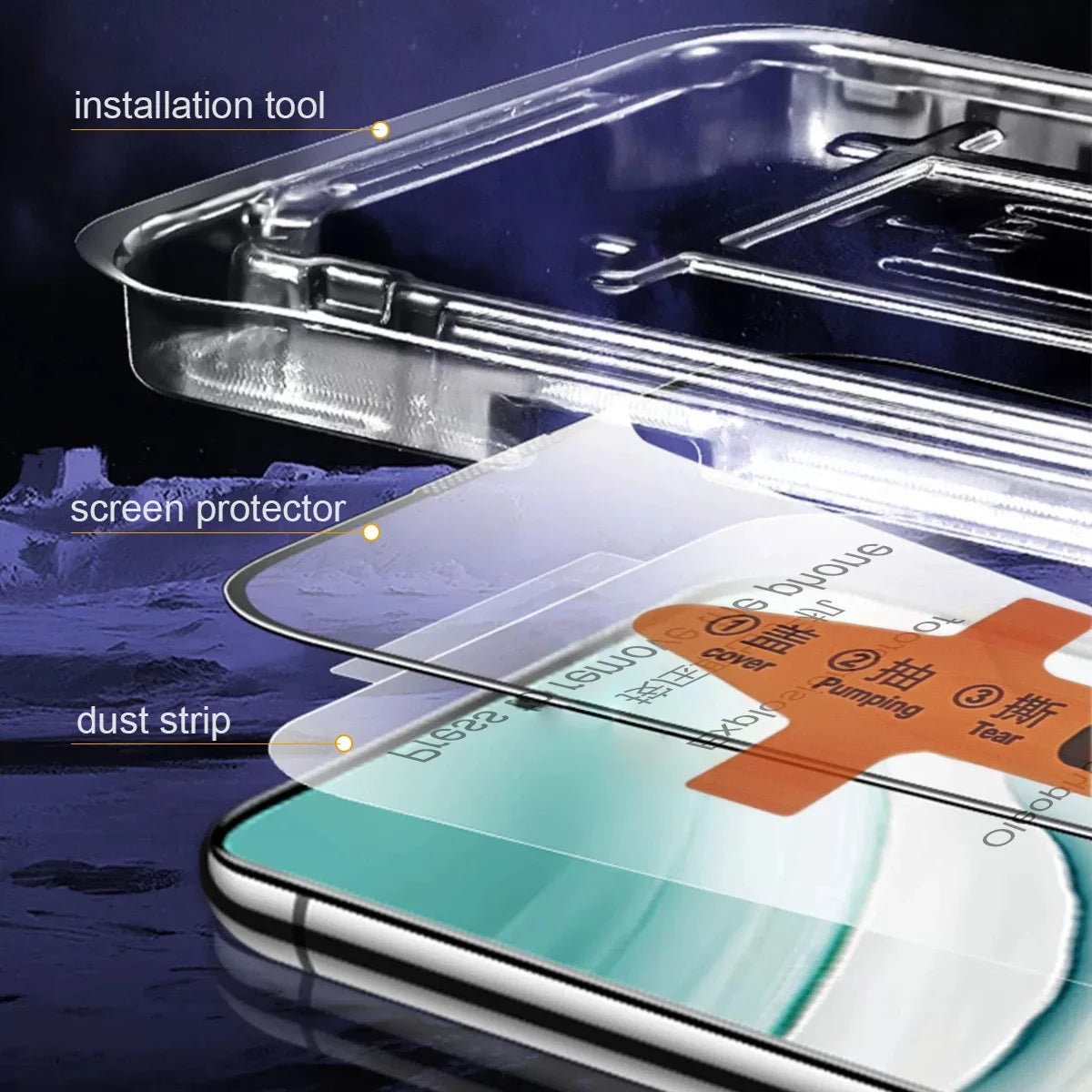 2Pcs One Click Easy Past Tempered Glass For Oneplus Nord 4 3 CE4 Lite Premium Dust Free Screen Protector Nord CE3 Lite Glass Car Mobile World