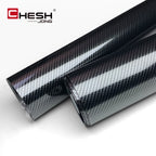 145cmx200cm Carbon Fiber Vinyl Film Car Styling Wrapping Sheet Roll Film Automobiles DIY for Car Hood Roof Stickers Accessories Car Mobile World