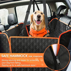 Car seat cover, upgrade your car seat with this waterproof and scratch resistant dog hammock cover!