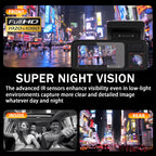 3 Channel WiFi Car DVR Three Way Dash Cam Inside Vehicle Camera DVRs Recorder FHD 1080P Video Mini Registrator Dashcam Camcord