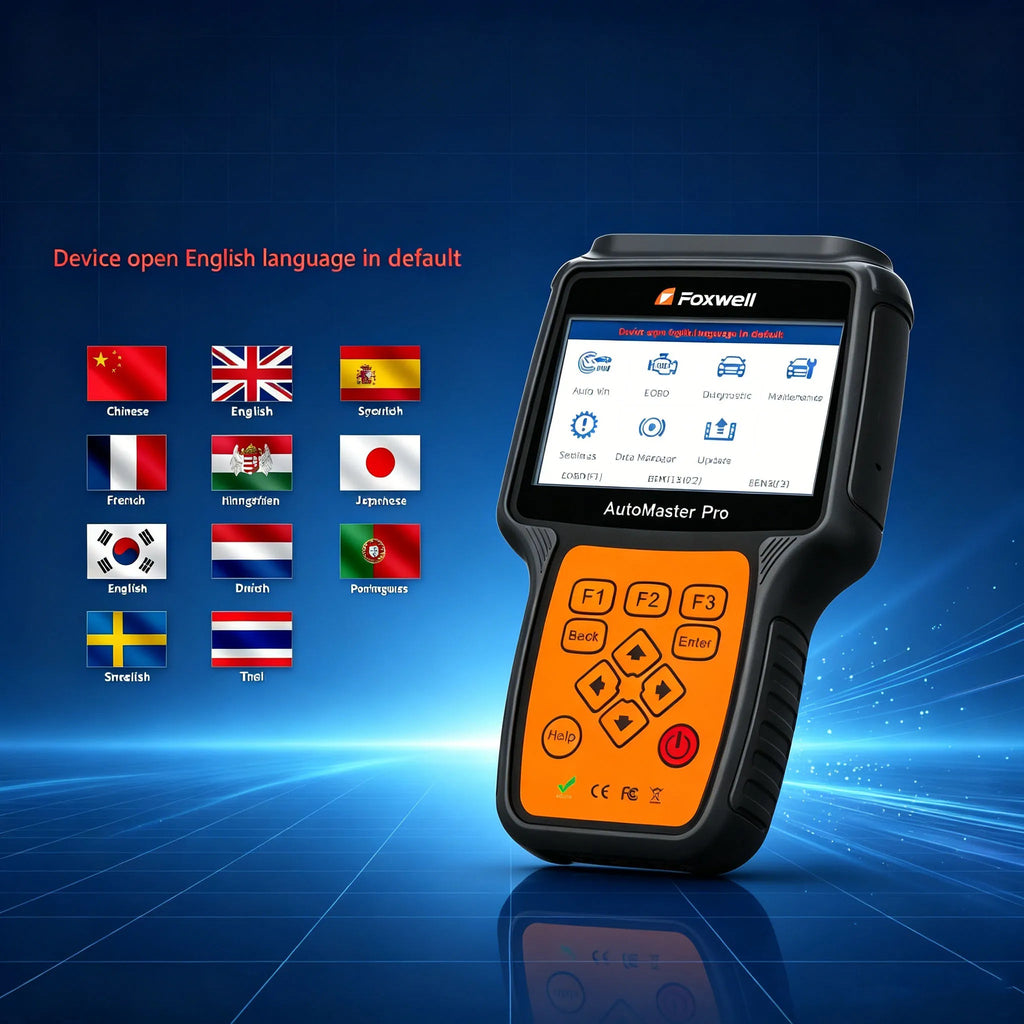 Foxwell NT680 Plus Universal Car Diagnostic Tool All Systems Obd2 Scanner Instead of NT680 Pro Automotive Diagnostic Tools Car Mobile World