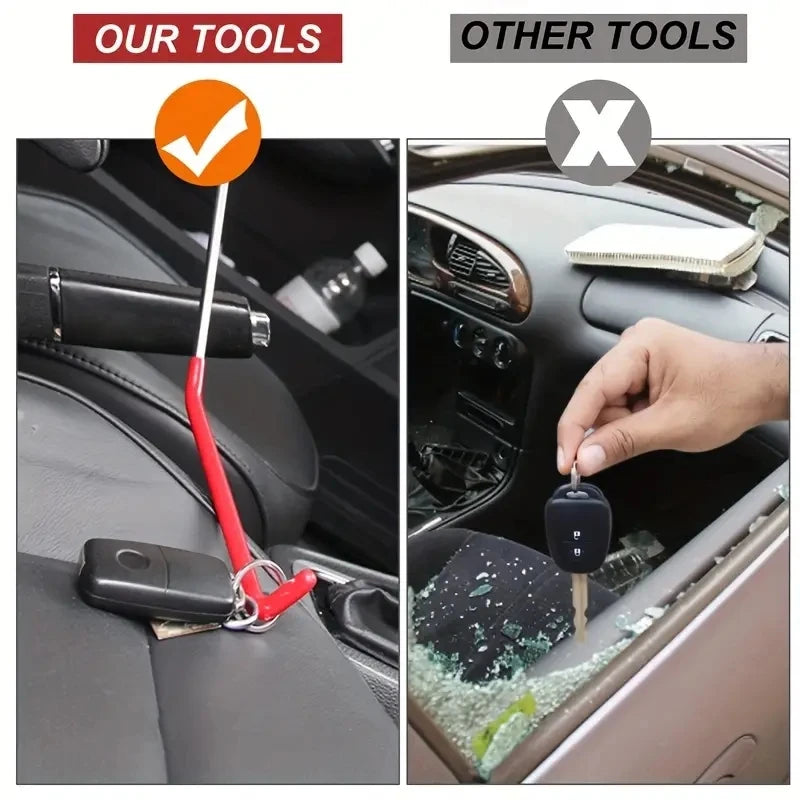 21/18PCS Car Door Tool Kit Inflatable Air Pump Auto Window Door Open Fixing Gripper Tools Long Reach Kits with Carrying Bag CM World