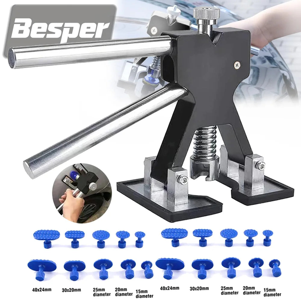 Car Dent Repair Tools Removal Paintless Repair Tool Kits Auto Dent Puller Automotive Dent Remover Body Denting Kit CM World