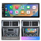 IPS 6.9 Inch 1Din Wireless Or wired Carplay Android Auto Car Radio Multimedia MP5 Player 1 Din DVD Bluetooth Stereo USB Charging CM World