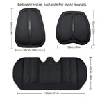 Originality Ice Silk Car Seat Cover Ventilation Air Layer Cool Seat Covers Half-wrapped Soft Full Set Seat Covers For All Cars Car Mobile World