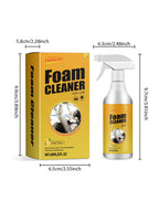 Multifunctional car upholstery cleaner car upholstery seat waterless wash powerful de-greasing cleaner universal 2026