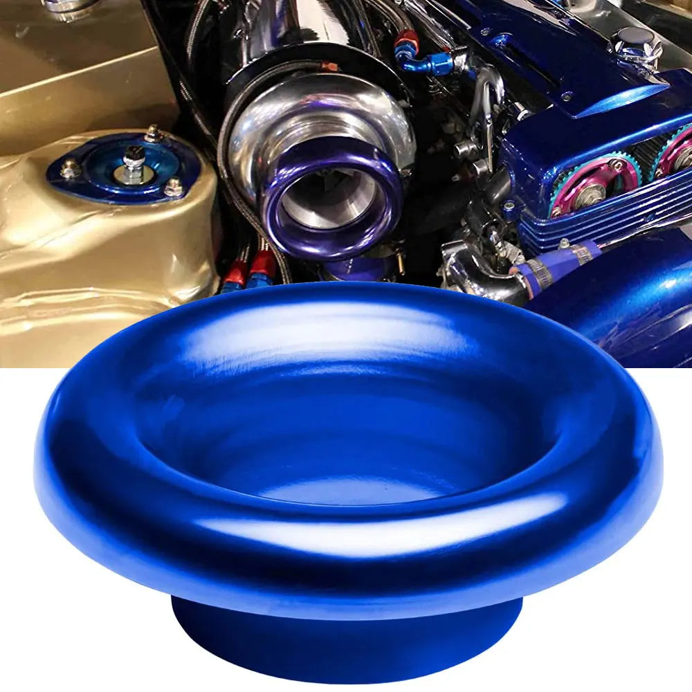 4 Inch Universal Short Bellmouth Velocity Stack Air Intake Turbo Horn Funnel Cover For Car Truck Performance Parts