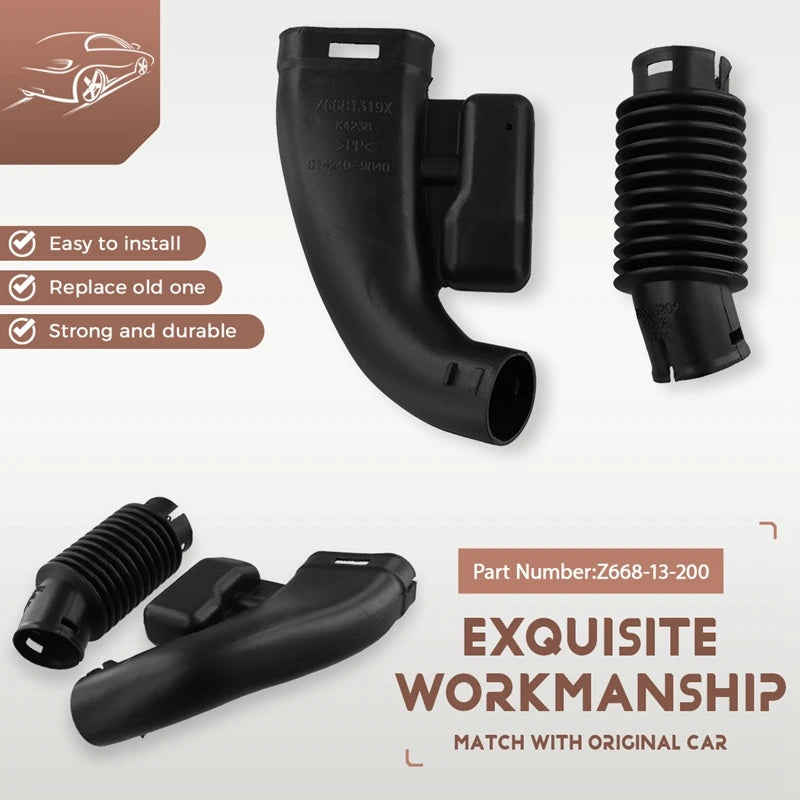 Car Air Duct Intake Hose For Mazda 3/M3 XC/BL 1.6L 2008-2013 1.6L Engine Z668-13-200