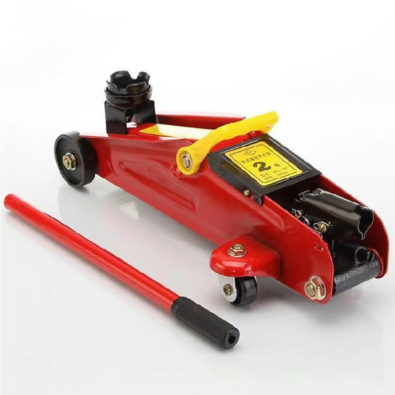 2-ton car hydraulic jack, car hydraulic tire replacement, lifting and repair tool, car emergency tool 13cm-30cm