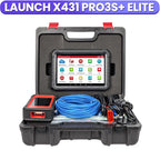 LAUNCH X431 PRO3S+ ELITE Car Diagnostic Tools J2534 Program Topology Map ECU Coding Auto OBD OBD2 Scanner CANFD/DoIP/FCA
