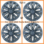For Model Y 2024 2023 2022 2019-2025 19 Inch Wheel Hub Cap Replacement Decorative Rim Protector Guard Full Cover  Styling Parts