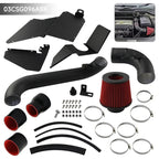Cold Air Intake System High Flow Air Filter Black Kit Fits for A3 EA888 1.8T VW MK6 GTI Jetta Passat Audi TT 2.0T Engine