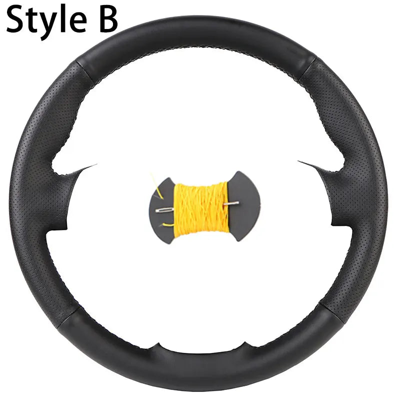 Custom Car Steering Wheel Cover For BMW M Sport 1 Series F20 M135i M140i M235i M240i X1 F21 F48 X2 F39 X3 F25 Microfiber Leather CM World