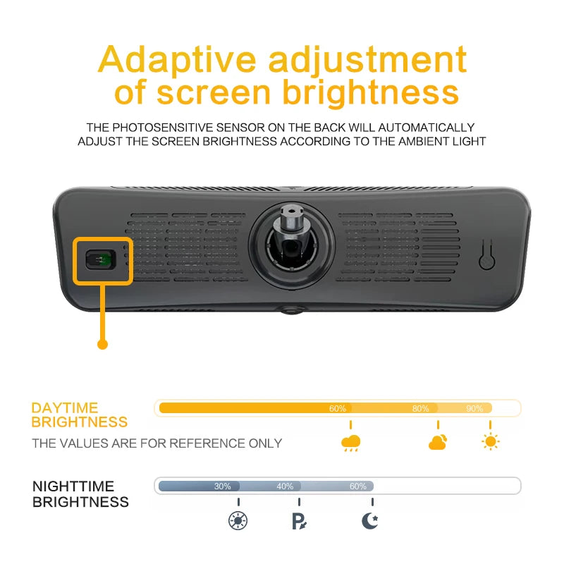 Tank 300 Model-Exclusive Streaming Media Rearview Dash Camera with Digital Signal, High-Definition Night Vision and Monitoring