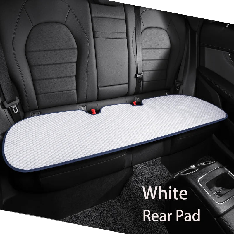 Universal Ice Silk Car Seat Covers Breathable Car Seat Covers Full Set Sweat Absorption Auto Seat Cushion Pad Car Accessories CM World
