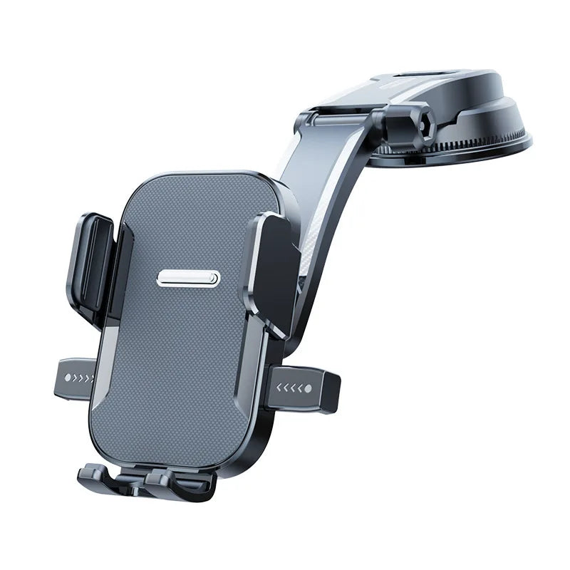 Universal Suction Cup Car Phone Holder Strong Vacuum Dashboard Windshield Desk Phone Stand 360Degree Rotatable Auto Gravity Lock