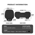 Car Interior Seat Ice Silk Cushion Breathable Protector Cover For BYD Song Tang Dmi Qing Yuan Plus Atto 3 Act 3 E6 Ev Qin Pro Car Mobile World