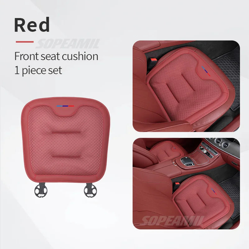 Car Seat Cushion Cover Ice Silk Seat Protector Pad For BMW M Power X3 X4 X5 X7 E36 E39 E46 E60 E65 E90 F10 F15 F20 F25 F30 G20