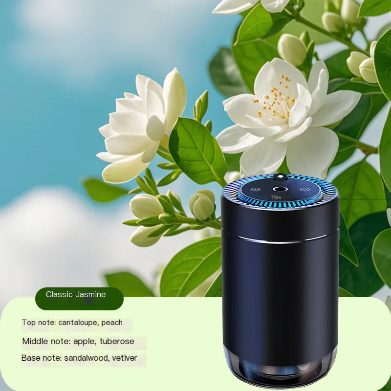intelligent car air freshener, car fragrance machine,3 Mode Adjustable, auto on/off, lasts 3 months,suitable for mother and baby CM World