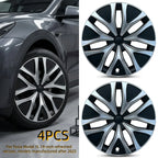 4x 19" Hub Cap Rim Covers For 2025 New Model Y L Refreshed Auto Wheel Protectors Snap-on Hubcaps Car Replacement Accessories