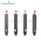 REMTEKEY FCC ID RKE-4F08 Flip remote key shell for Hyundai i20 i30 3 button CM World
