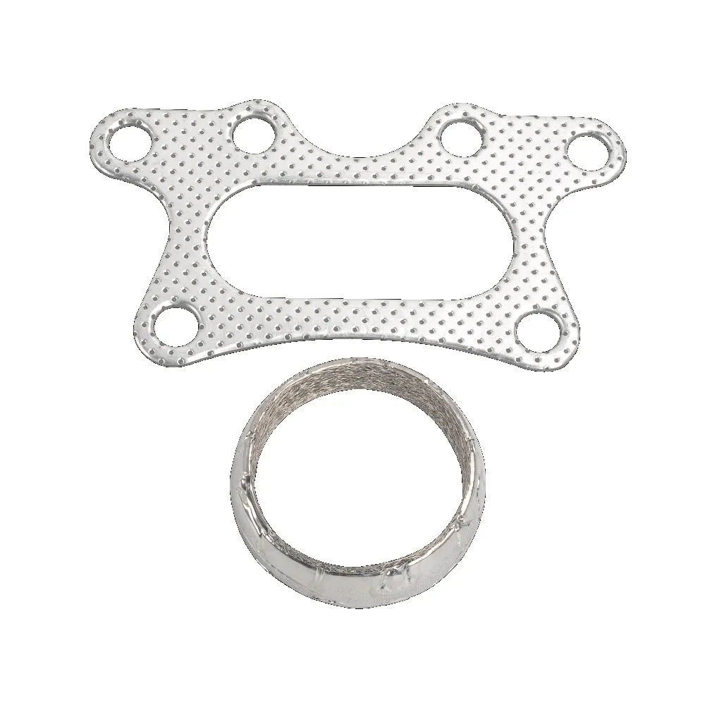 T-304 Stainless Steel Exhaust Downpipe Gasket Kit For 2006-2011 Honda Civic FG1 FA1 1.8L R18A1 USA Stock