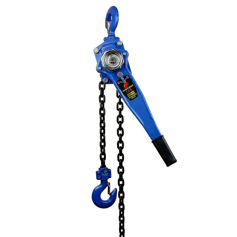 1 Ton 3M HSH Manual Chain Hoist - Hand Crank Lifting Hoist for Heavy-Duty Traction CM World