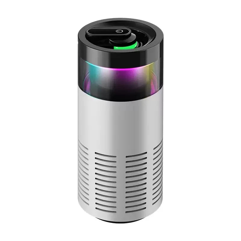 Mini Car Air Purifier Eliminate Pet/Smoke Odor Purification Ionizer Gift Aroma Stick Negative Ion Air Freshener  Ambient Light CM World