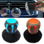 Car Detailing Brushes With Storage Rack Covers Soft Bristles Auto Interior Dust Cleaner Car Detail Brush Cleaning Detail Tool