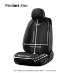 Ice Silk Car Seat Cushion Ventilation Comfortable, Durable Four Seasons Universal Split Single Car Front Seat Cover CM World