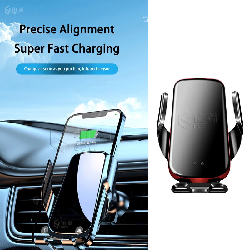 Phone Holde Car For Porsche Cayenne 2010-2015 Mobile Support Special Fixed Bracket Base Wireless Charging Stand Interior CM World